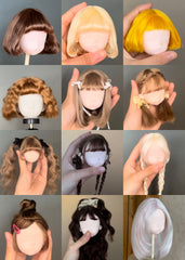 Various Styles Handmade 1/6 BJD Wig | ToastDoll