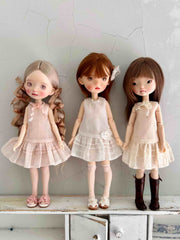 Pastoral Mesh 1/6 BJD Dress | ToastDoll