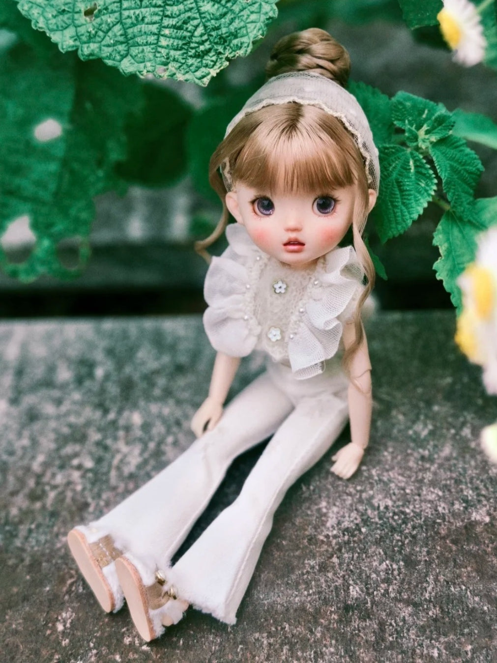 Flare Pants Blythe 1/6 BJD Set - Handmade Doll Clothes - ToastDoll