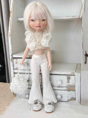 Flare Pants Blythe 1/6 BJD Set Front View | ToastDoll