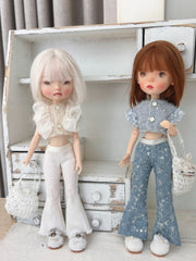 Flare Pants Blythe 1/6 BJD Set | ToastDoll