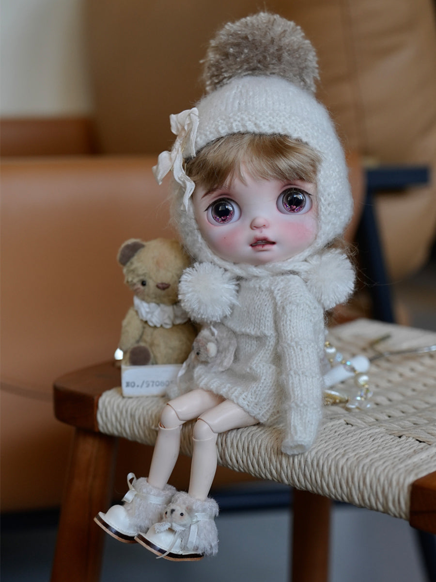 Handmade Shoes for Blythe/Obitsu, High Top&Low Top Bear Boots