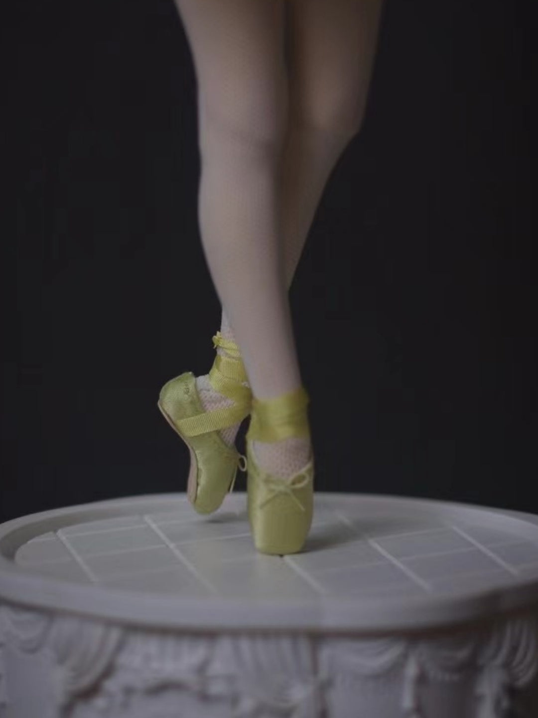Handmade Shoes for Blythe/Obitsu, Lace Up Bow Ballet Shoes