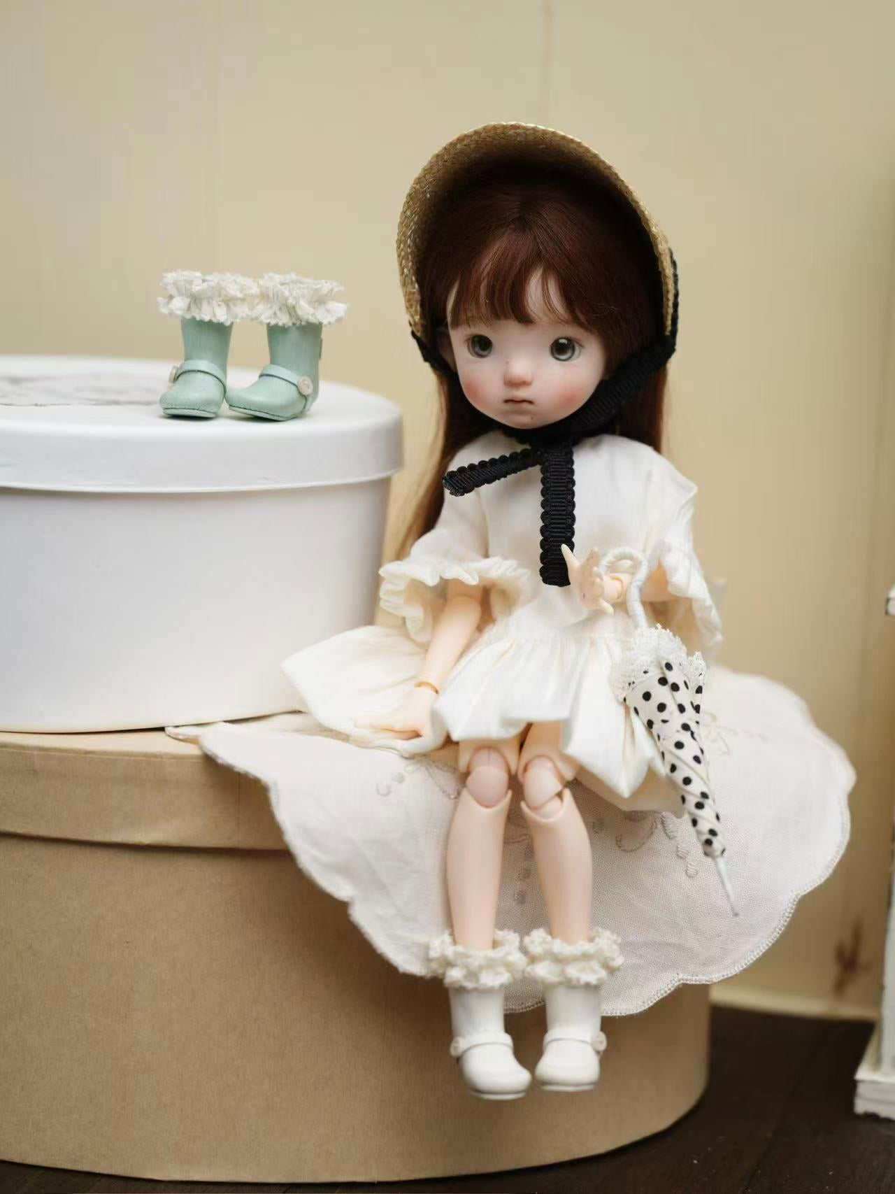 Sweet Gummy Blythe Booties - Handmade Doll Shoes - ToastDoll