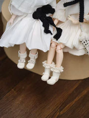 White Sweet Gummy Blythe Booties | ToastDoll