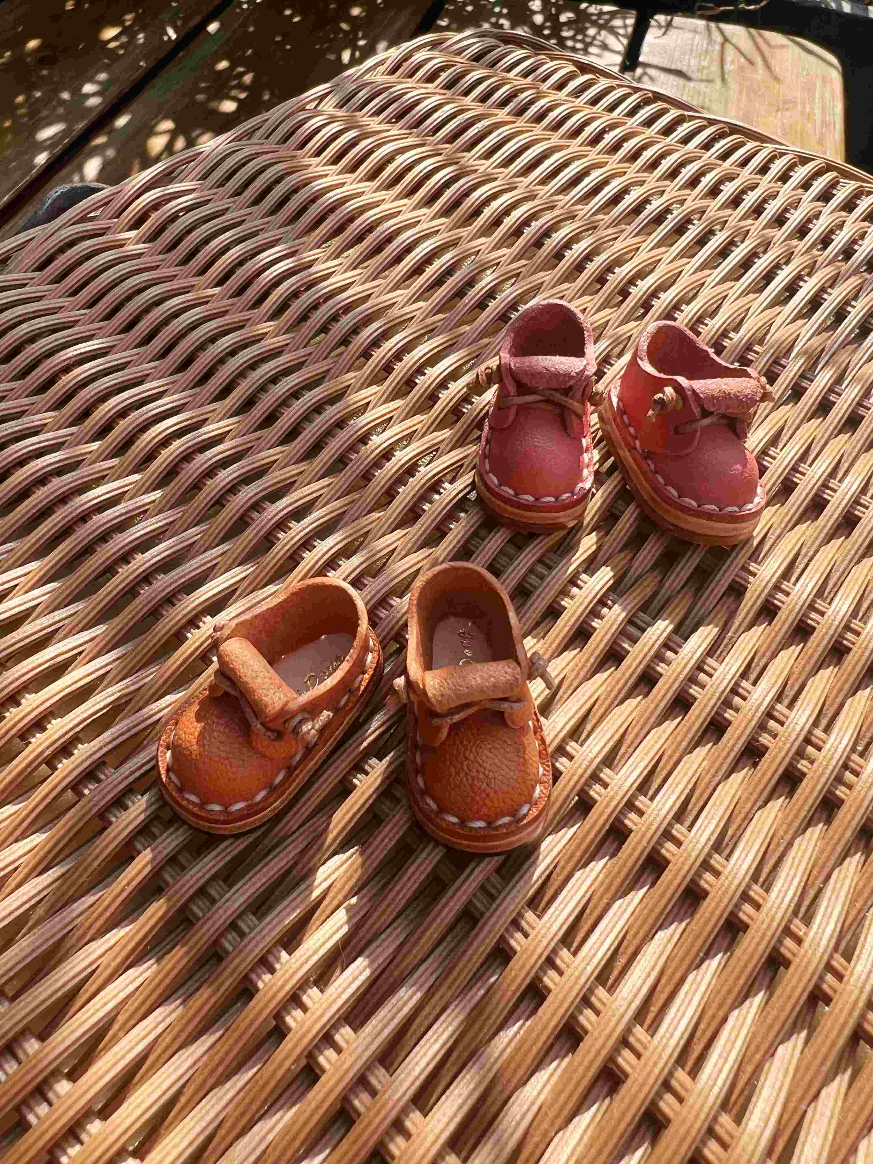 Handmade Shoes for Blythe, Leather Shoes