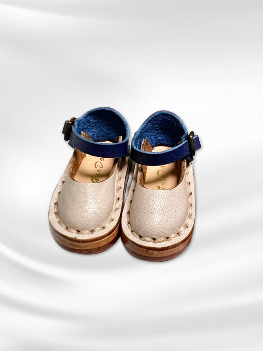 Handmade Shoes for Blythe,  Solid Color Summer Leather Shoes