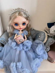 Blue Cinderella Blythe Gown | ToastDoll