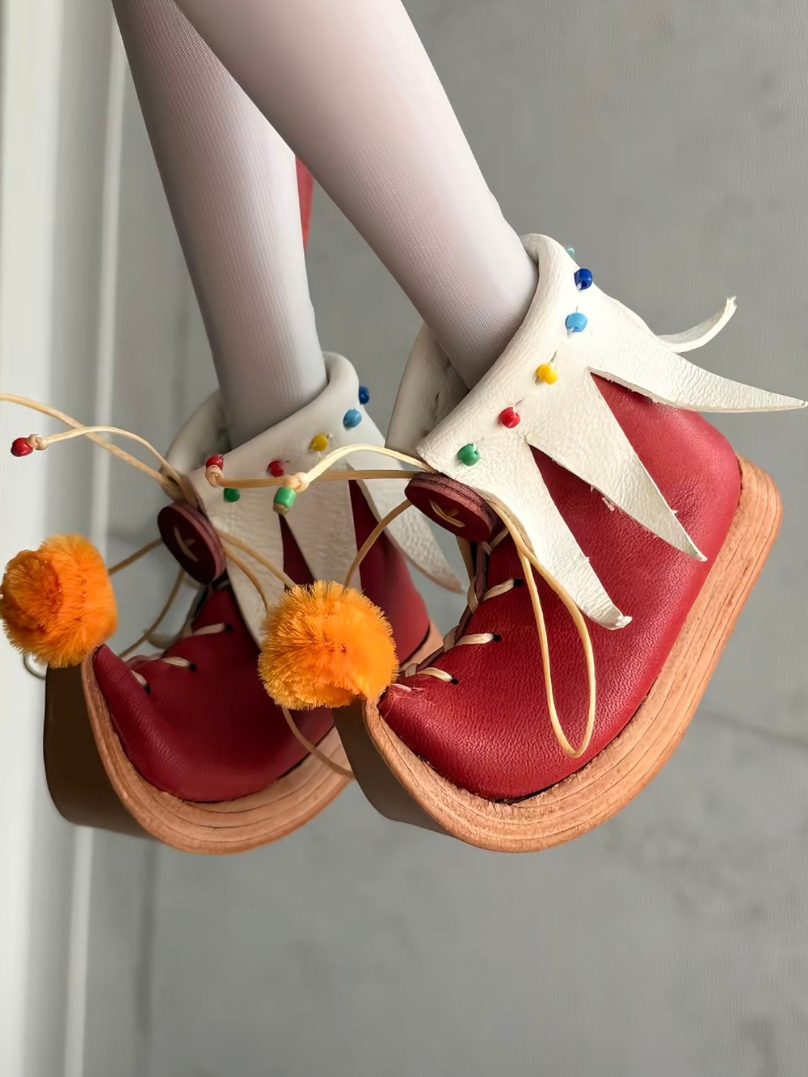Collar Jester Blythe Footwear - Handmade Doll Shoes - ToastDoll