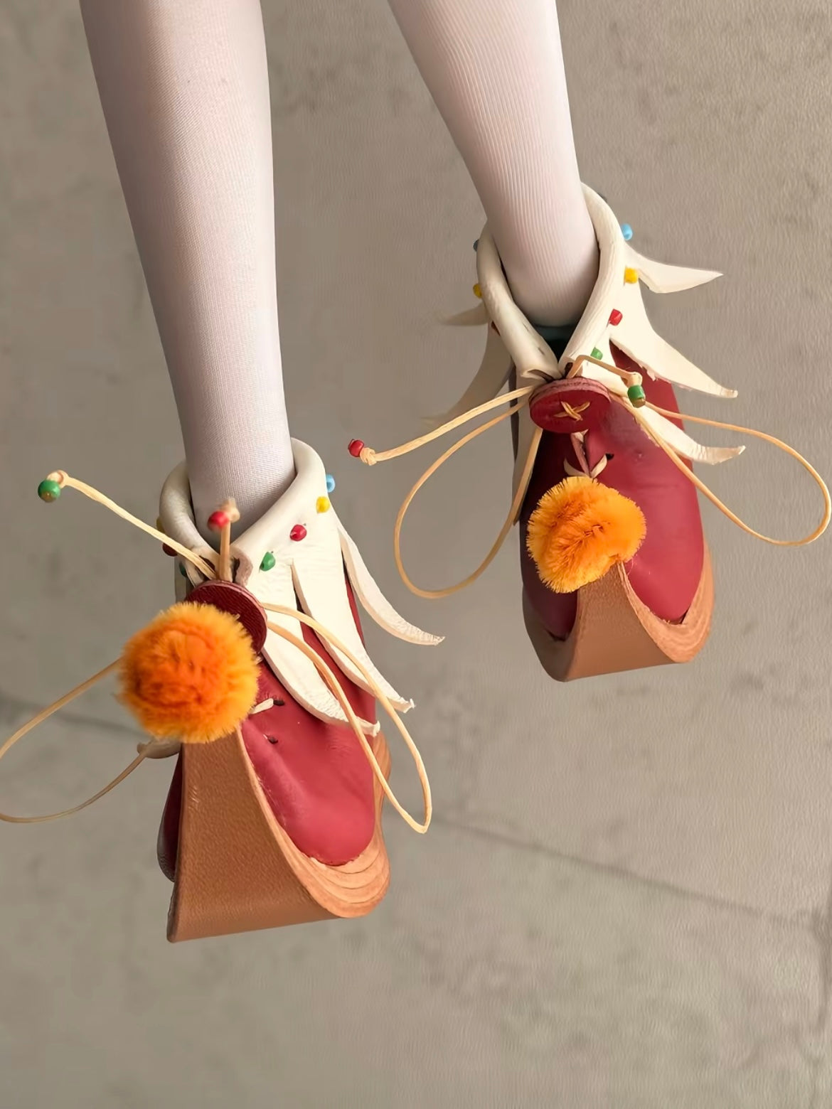 Collar Jester Blythe Footwear - Handmade Doll Shoes - ToastDoll