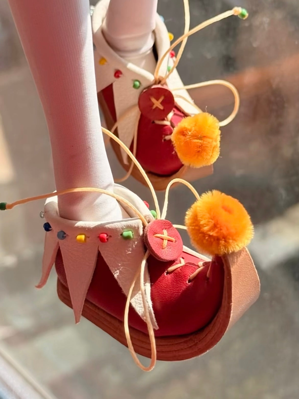 Collar Jester Blythe Footwear - Handmade Doll Shoes - ToastDoll