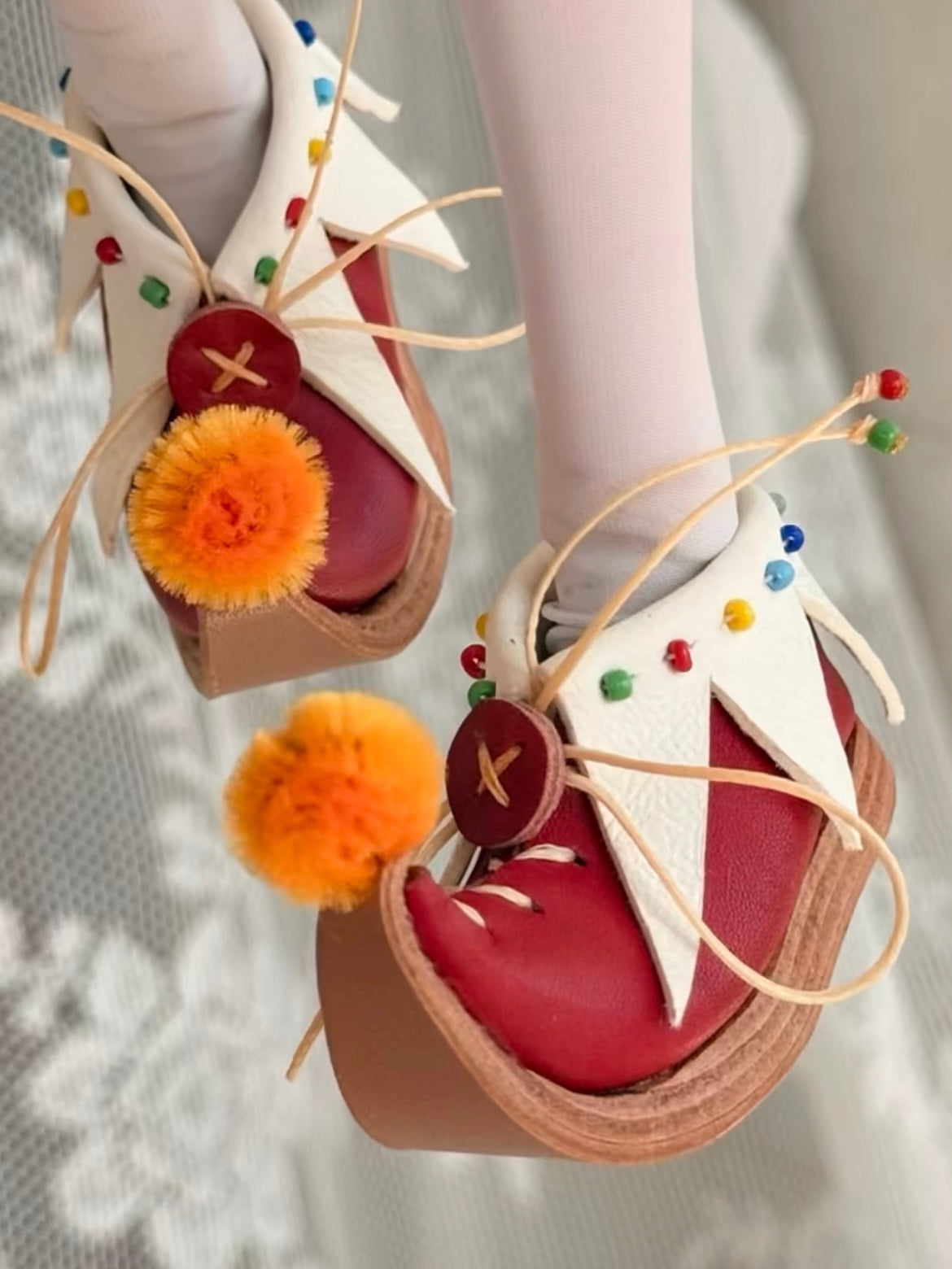 Collar Jester Blythe Footwear - Handmade Doll Shoes - ToastDoll