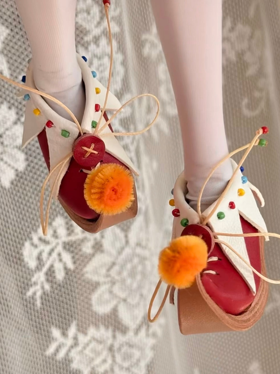 Collar Jester Blythe Footwear - Handmade Doll Shoes - ToastDoll