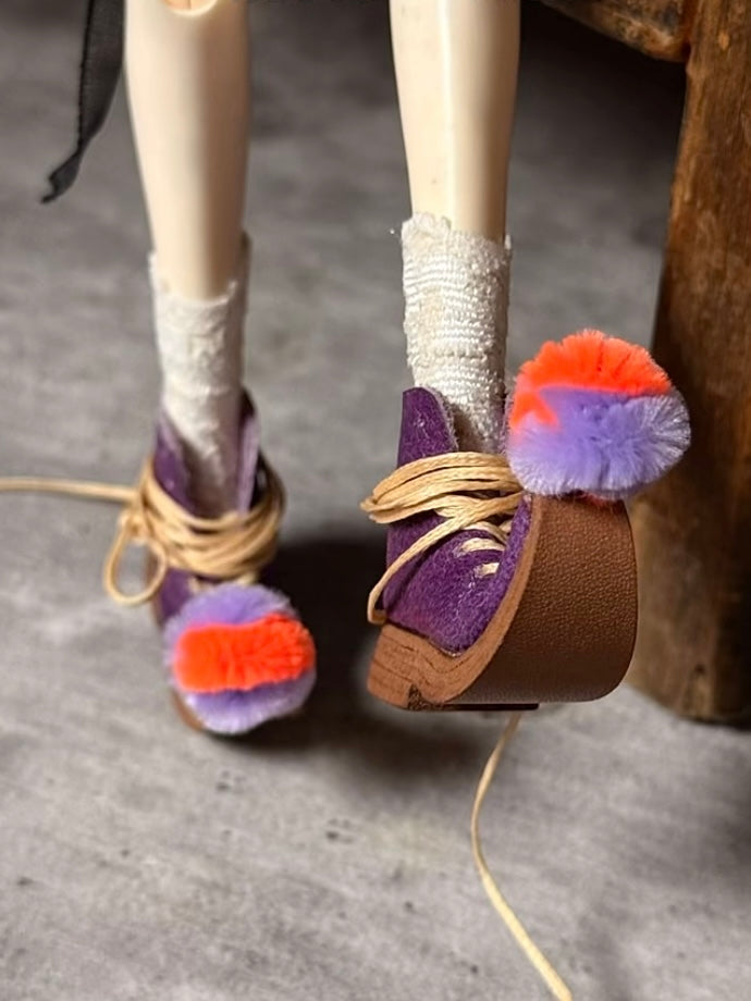 Pattern Jester Blythe Footwear - Handmade Doll Shoes - ToastDoll