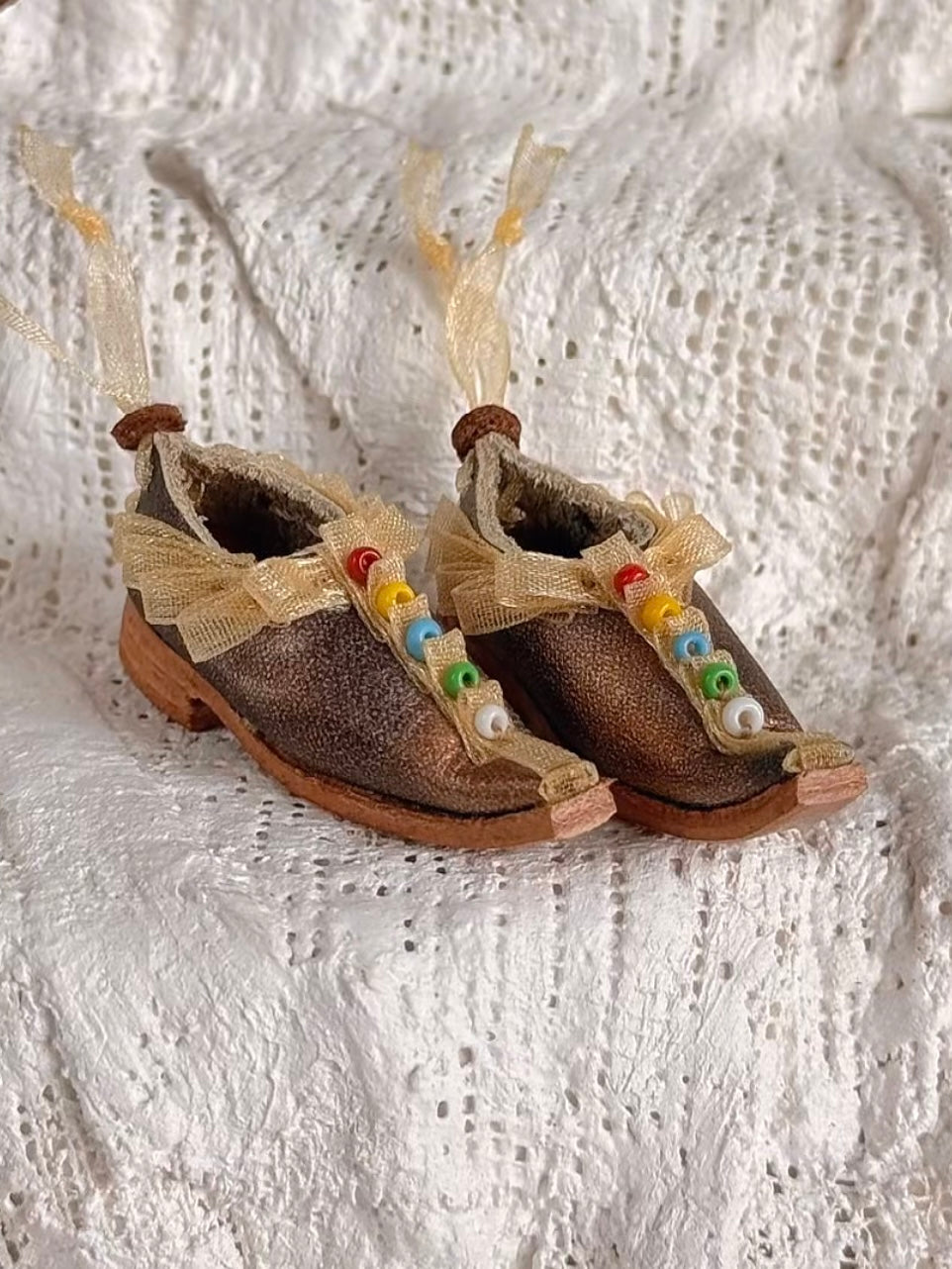 Vintage Lace Pointed Toe Blythe Shoes - ToastDoll
