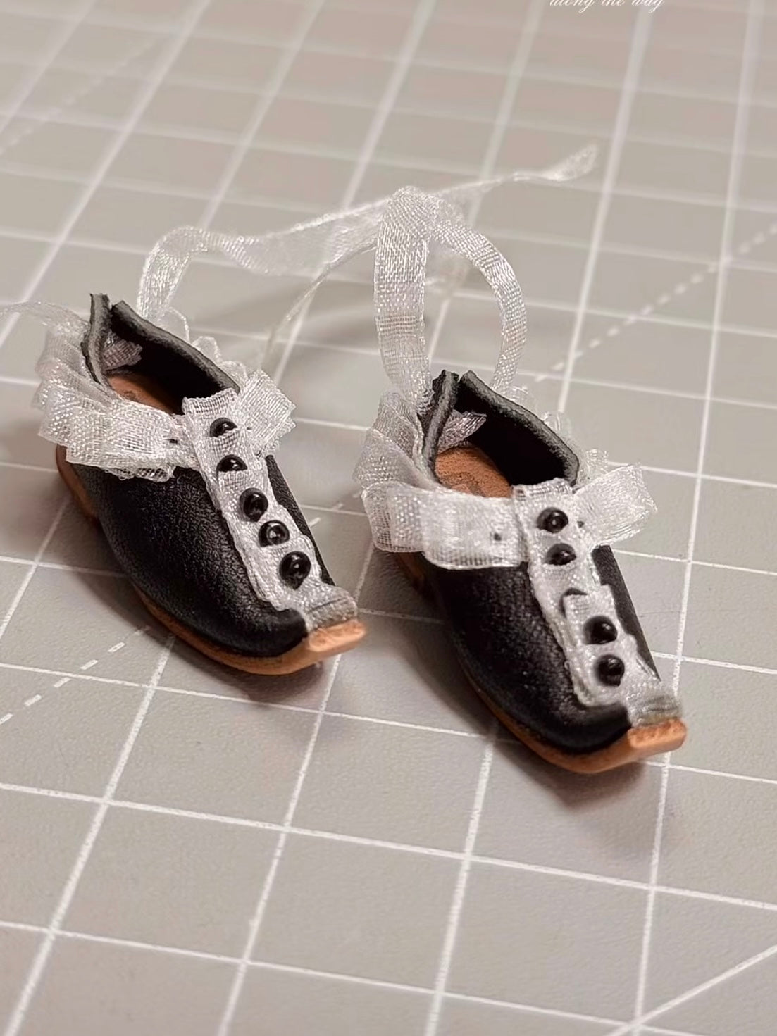 Vintage Lace Pointed Toe Blythe Shoes - ToastDoll