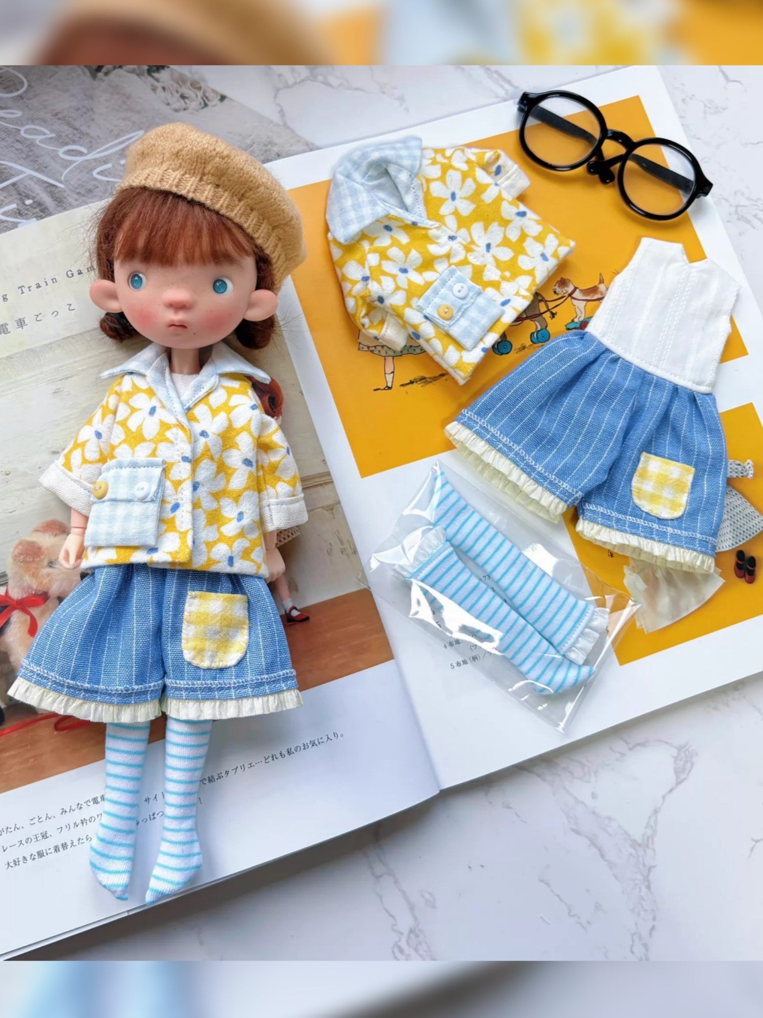 Sunny Floral Blythe 1/6 BJD Set | ToastDoll