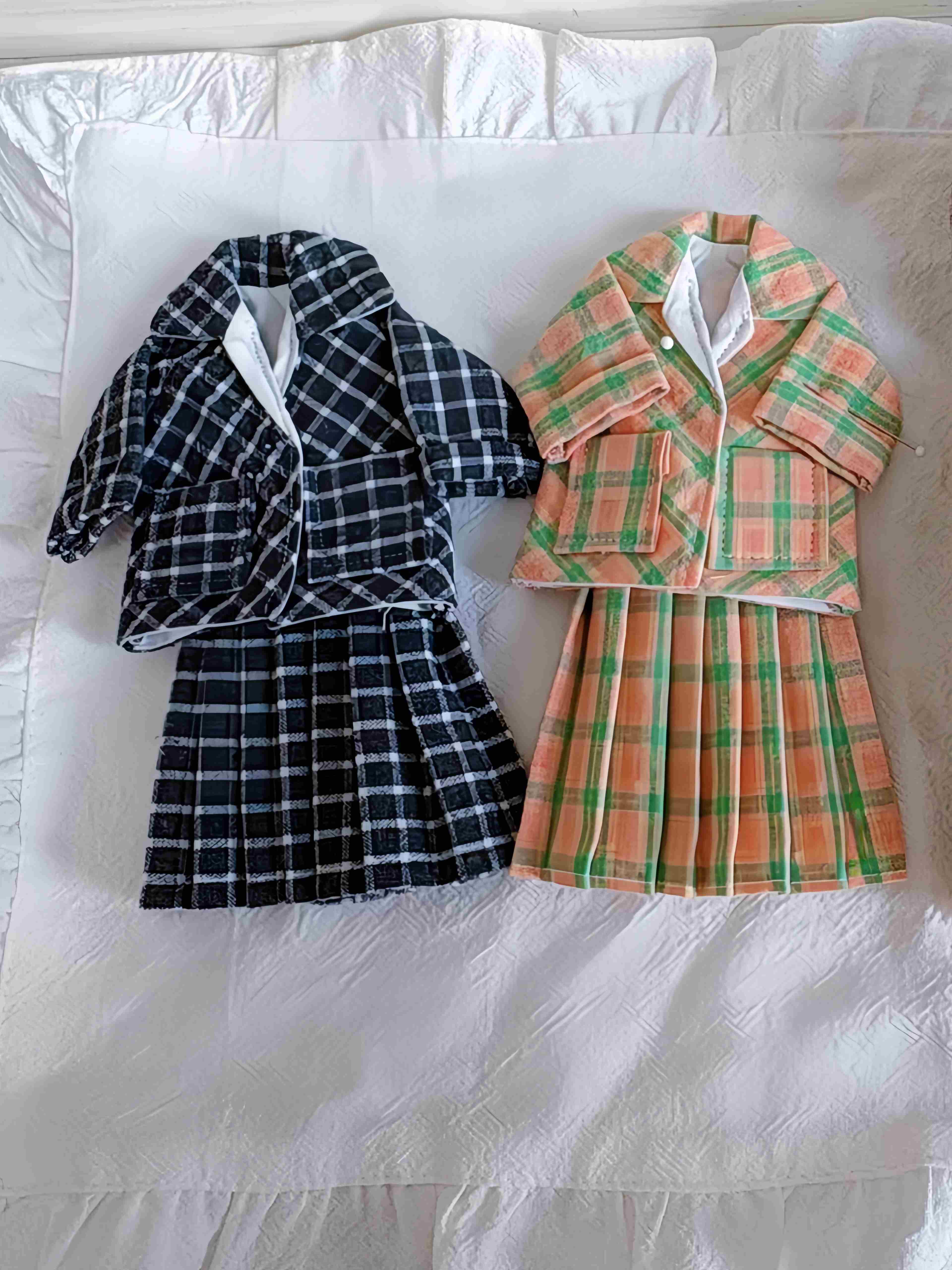 Preppy Uniform Blythe 1/6 BJD Set Flat Lay | ToastDoll
