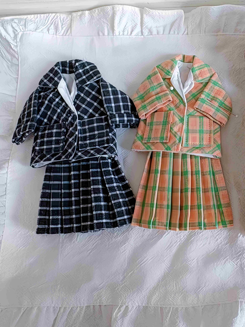 Preppy Uniform Blythe 1/6 BJD Set Flat Lay | ToastDoll