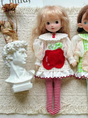 Fruit Applique Blythe 1/6 BJD Red Set On Doll Display | ToastDoll