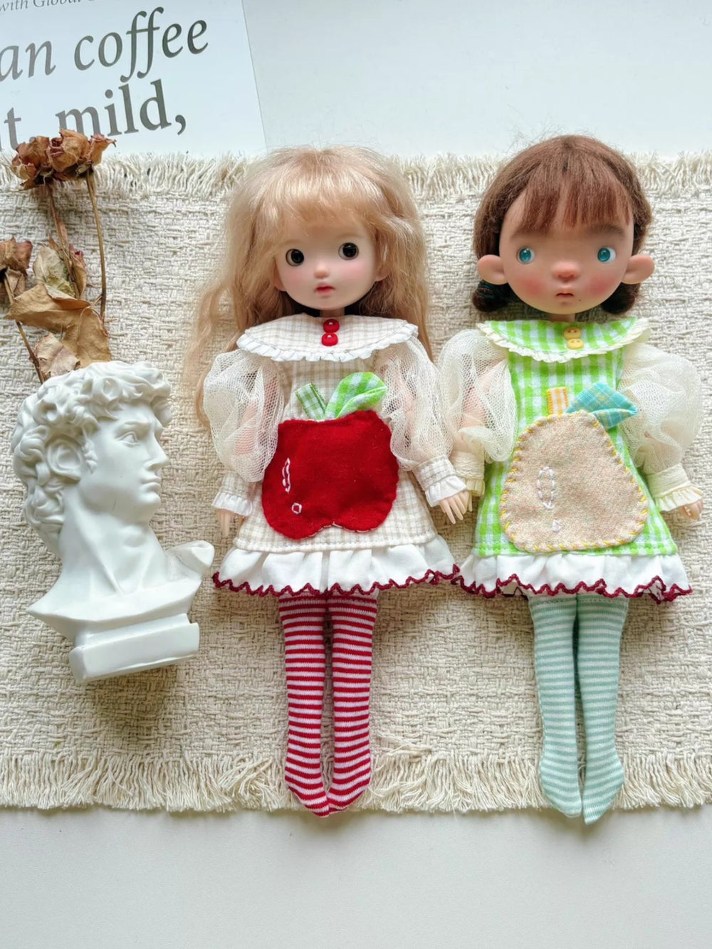 Fruit Applique Blythe 1/6 BJD Set Front View | ToastDoll