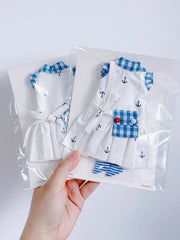 Nautical Blythe 1/6 BJD Dress Detail | ToastDoll