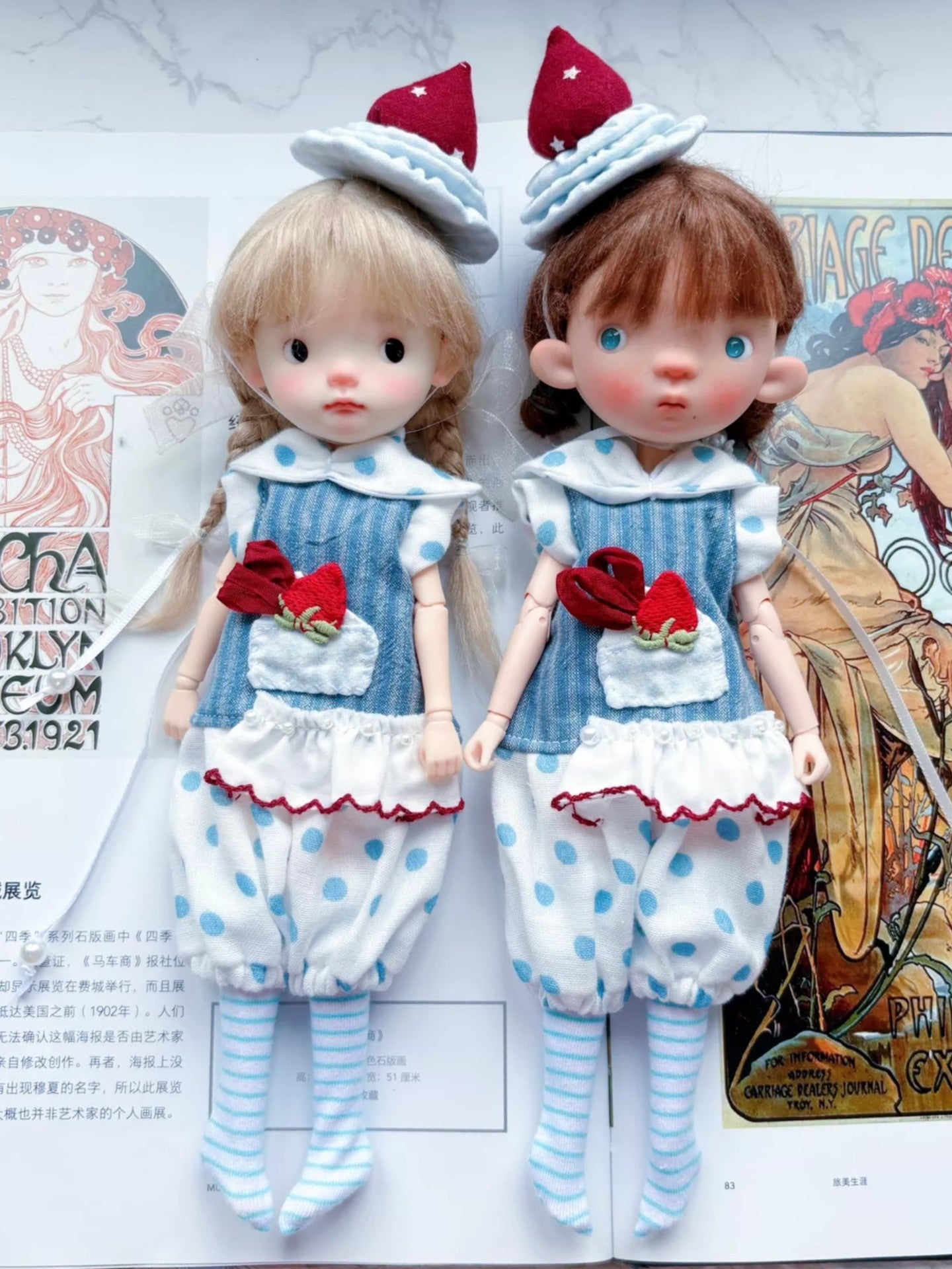 Sea Salt Cake Blythe 1/6 BJD Set | ToastDoll