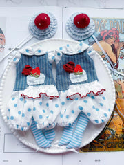 Sea Salt Cake Blythe 1/6 BJD Set Flat Lay | ToastDoll