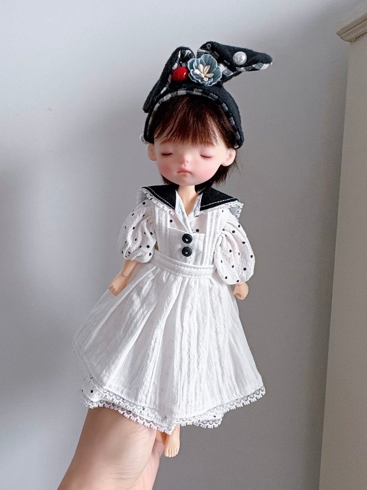 Bunny Ear Blythe 1/6 BJD Outfit - Handmade Doll Clothes - ToastDoll