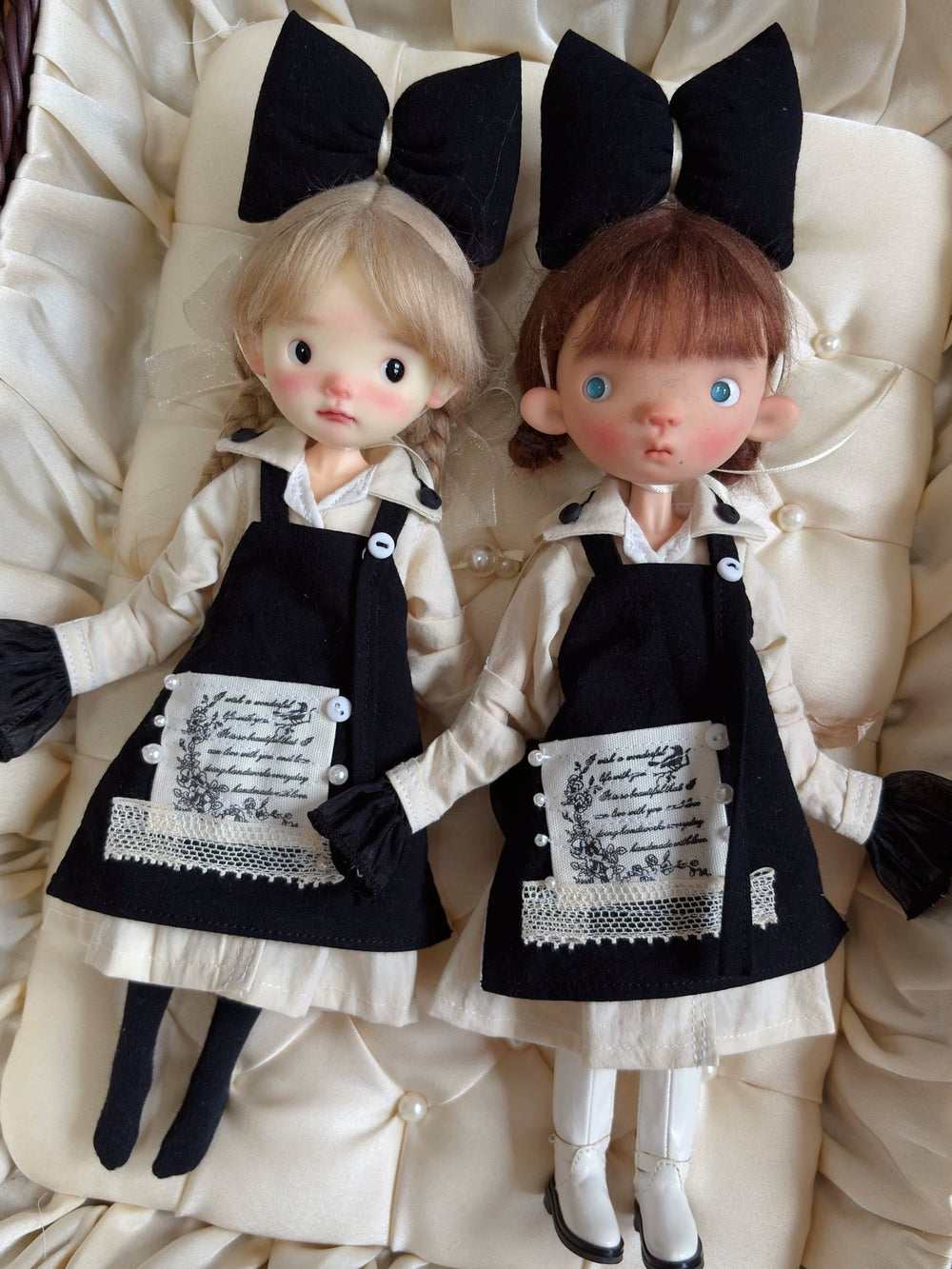 Black Bow Blythe 1/6 BJD Outfit | ToastDoll