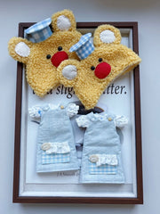 Butter Bear Blue Blythe Outfit - Handmade Doll Clothes - ToastDoll