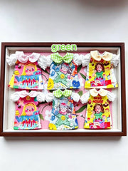 Colorful Cartoon Print Blythe BJD Set - Handmade Doll Clothes - ToastDoll