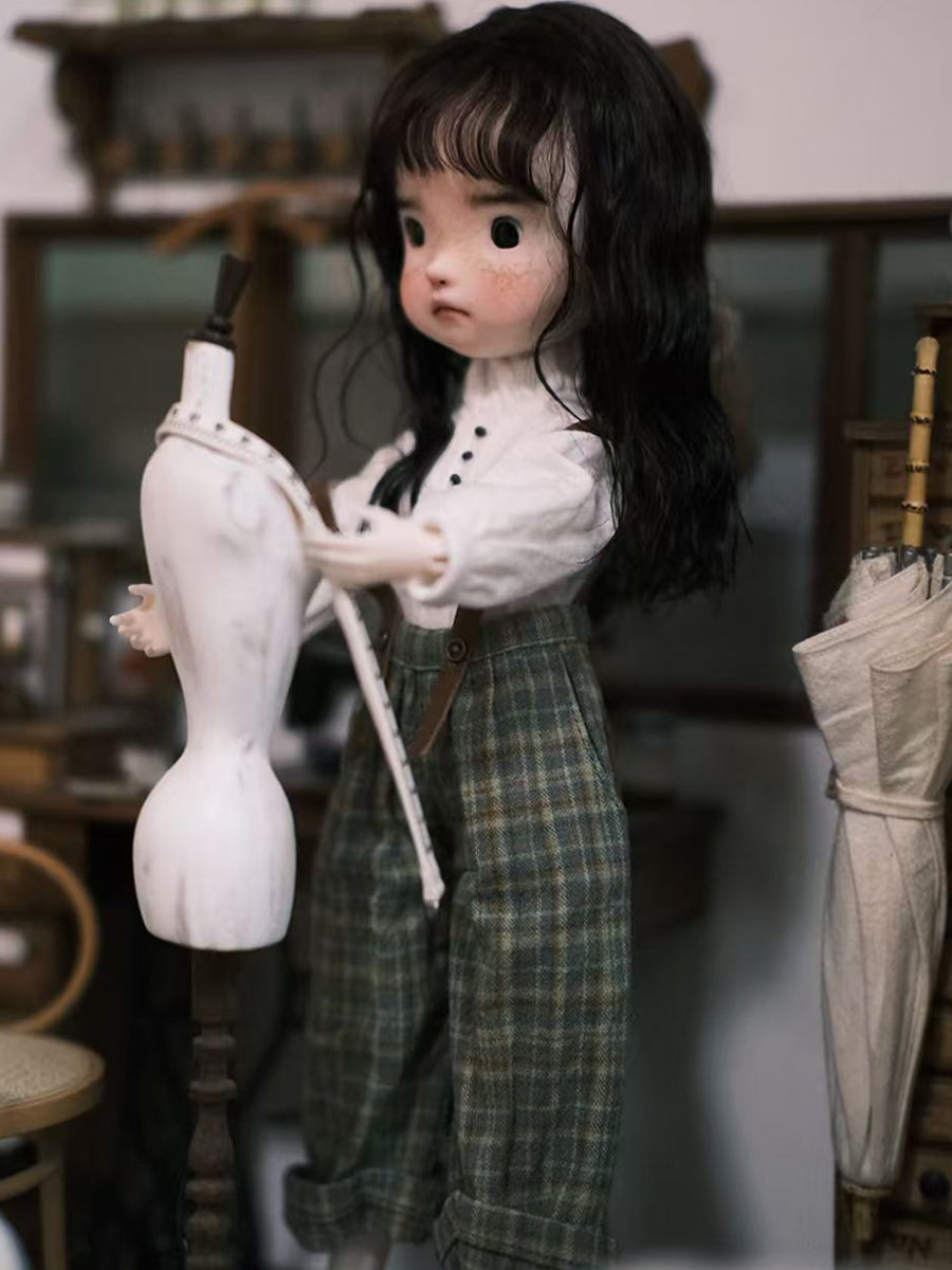 OOAK Custom 1/6 BJD Doll For Adoption, Demure Girl