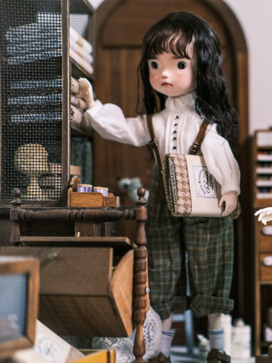 OOAK Custom 1/6 BJD Doll For Adoption, Demure Girl