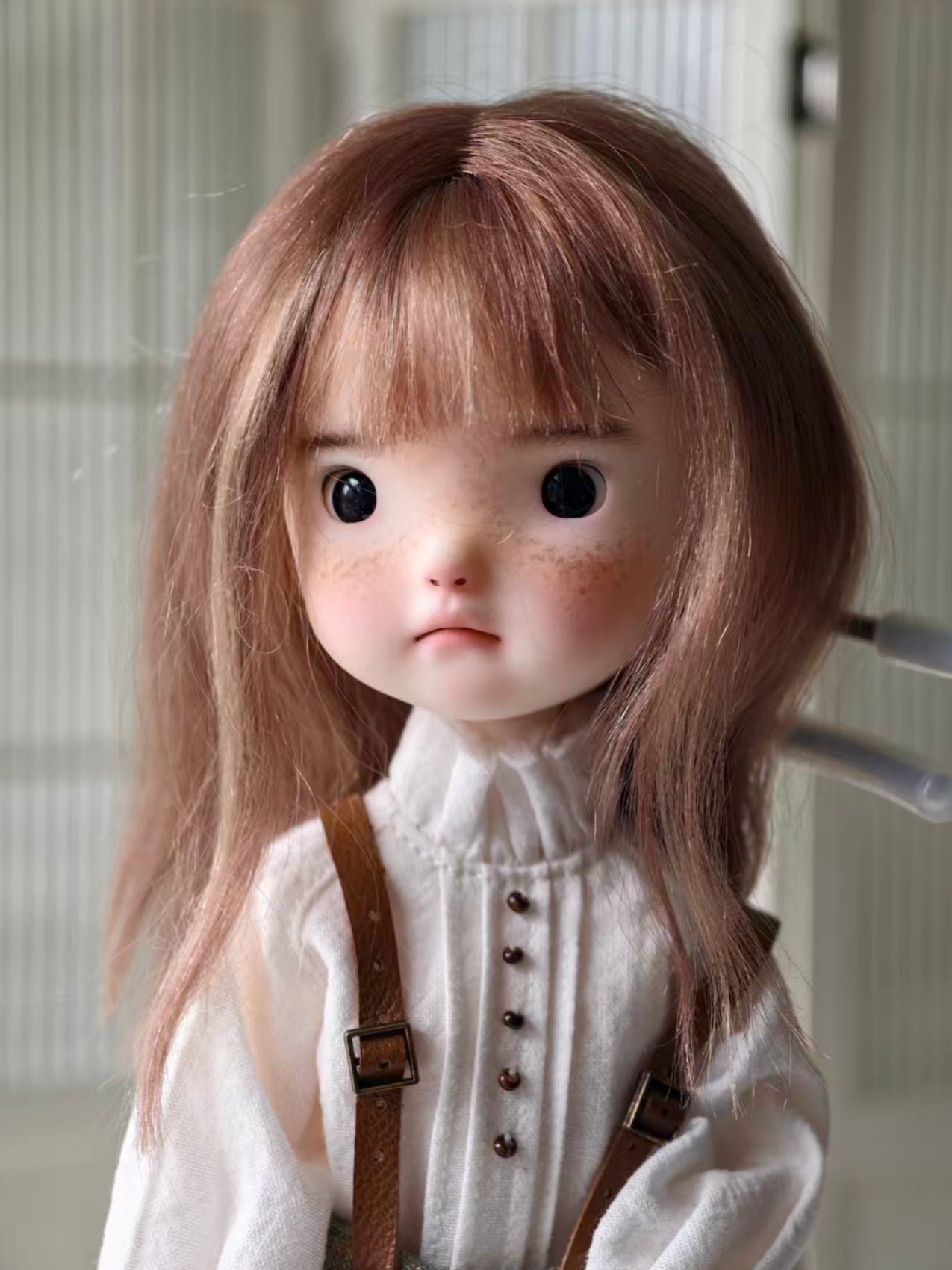 OOAK Custom 1/6 BJD Doll For Adoption, Demure Girl