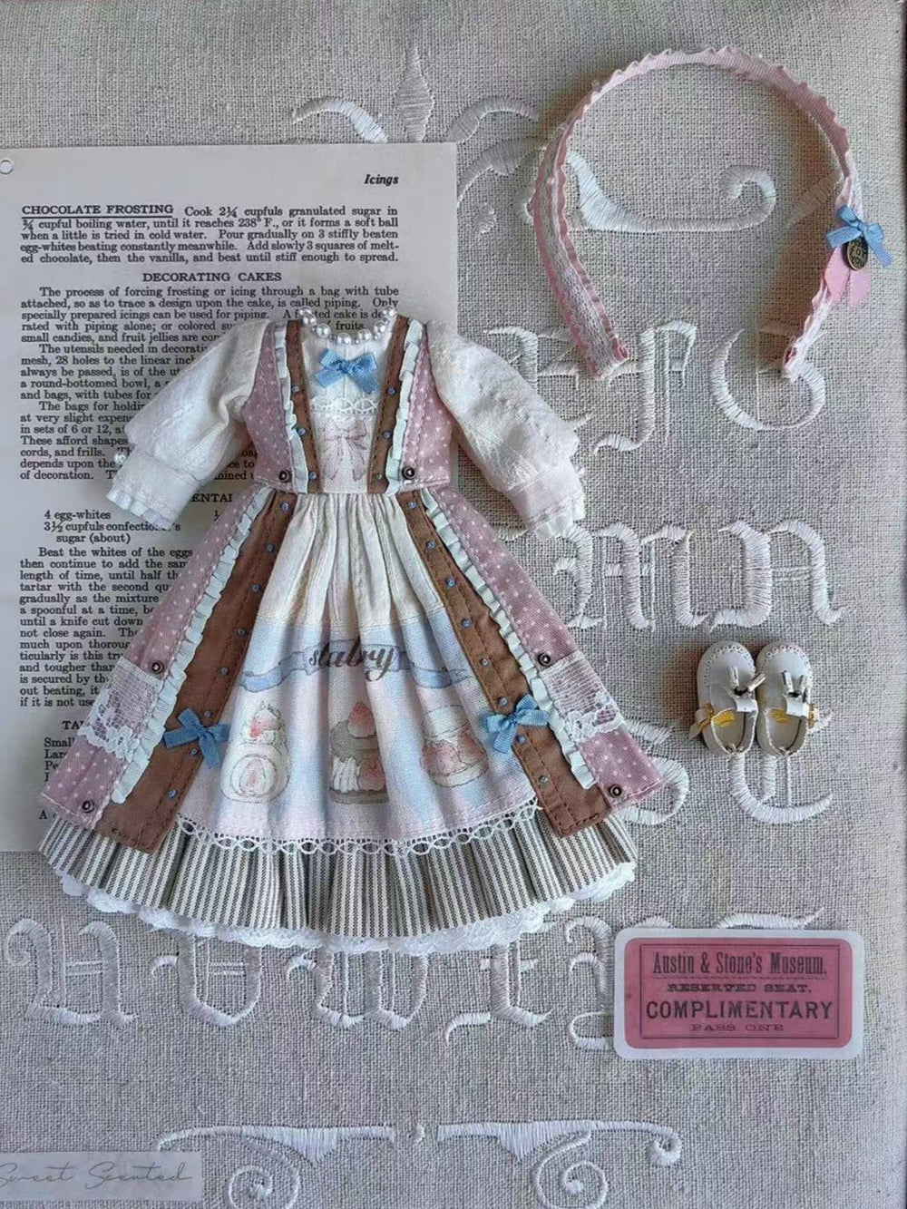 Pink Pastoral Blythe Dress Set | ToastDoll