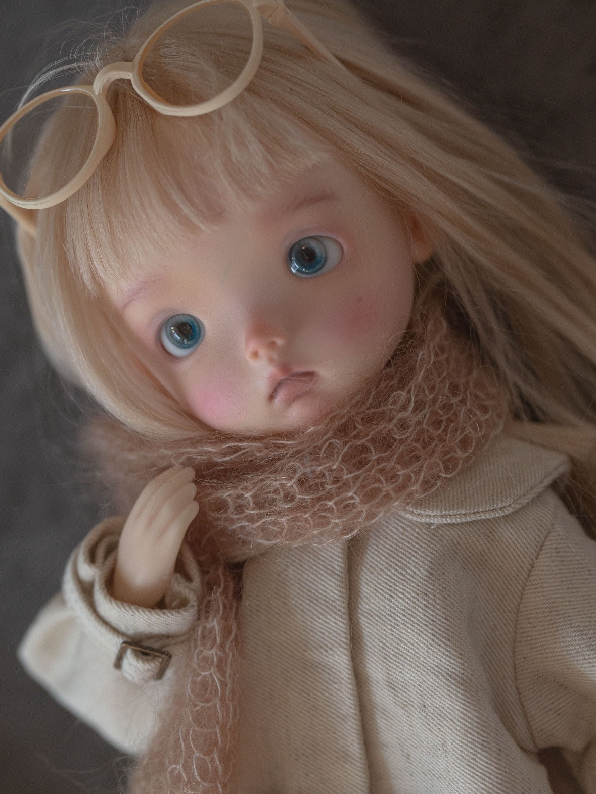 Handmade Outfit for Blythe/Obitsu, Winter Tale Overcoat Set