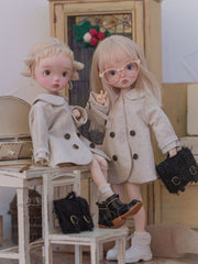 Handmade Outfit for Blythe/Obitsu, Winter Tale Overcoat Set