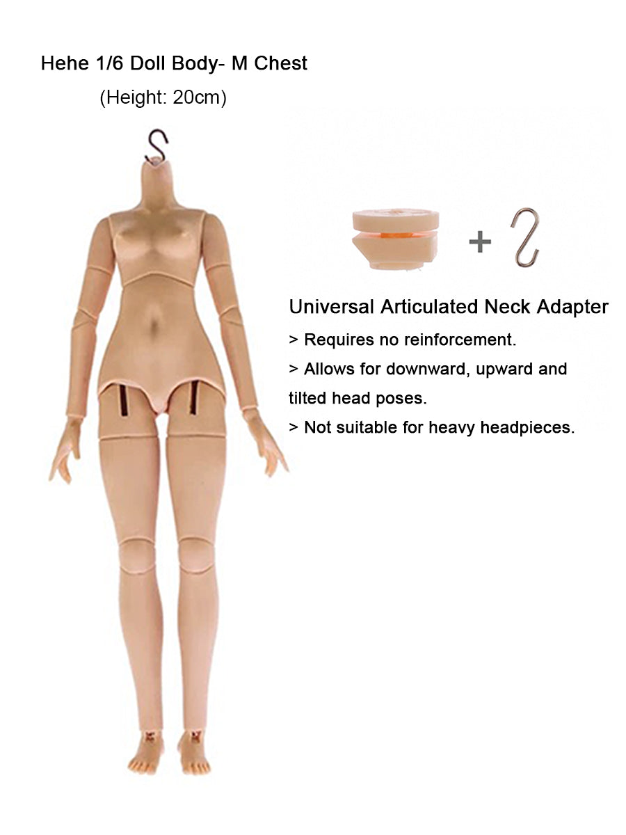 Artist Self-Made Doll Body, Bust M, Tan Color