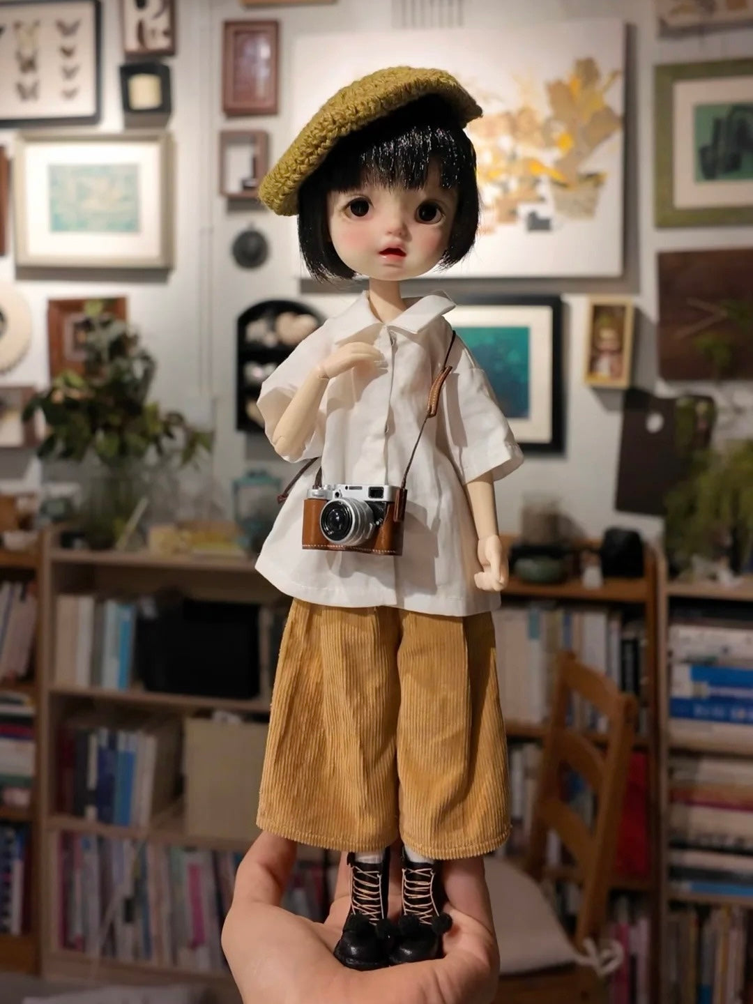 Mini Camera - Handmade Doll Miniature - ToastDoll