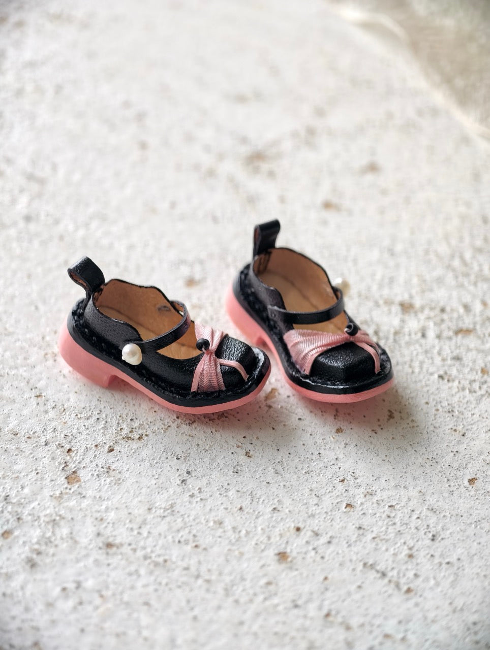 [IN STOCK] Leather Gift Blythe Mary Janes - Handmade Doll Shoes - ToastDoll
