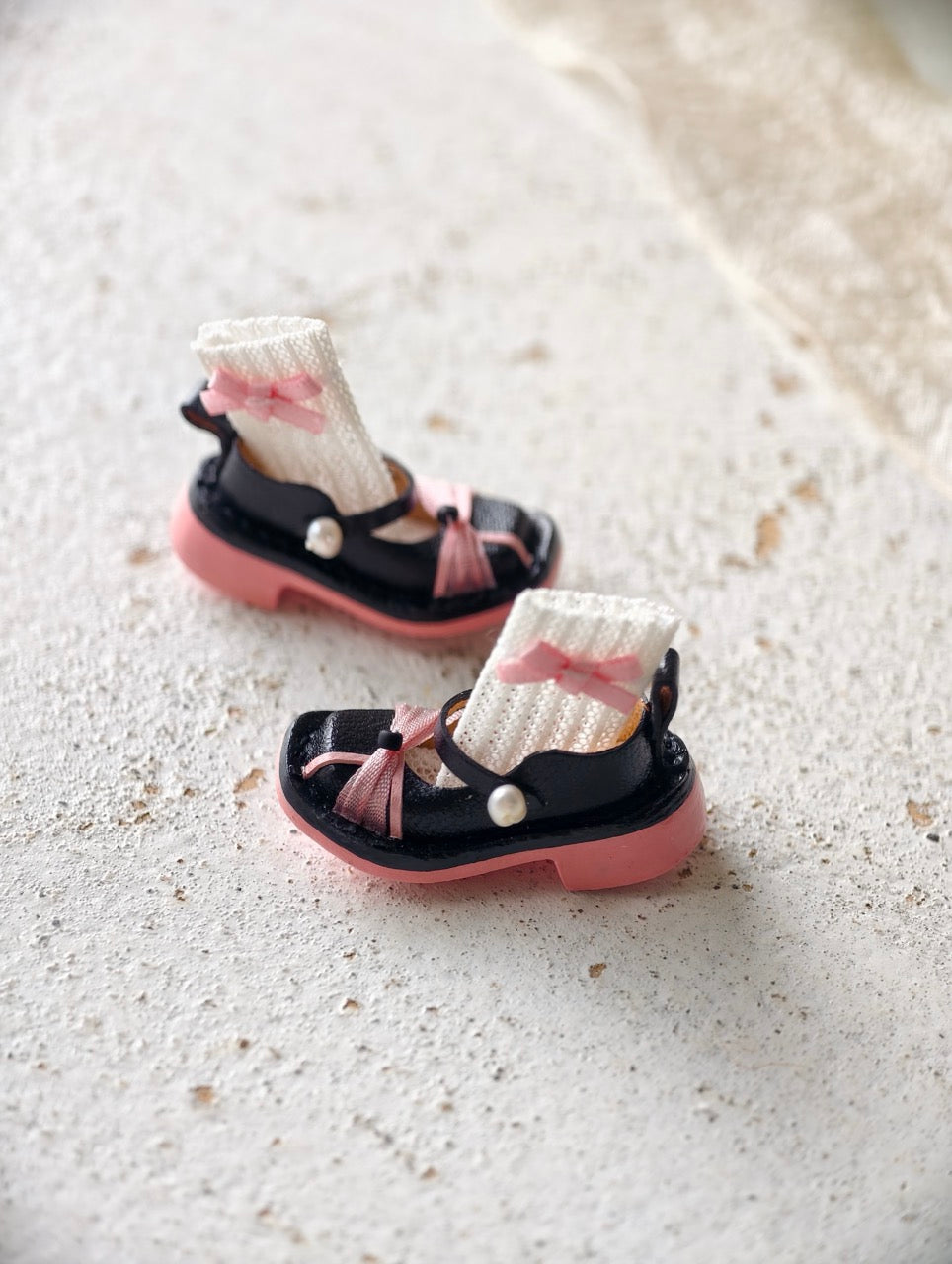[IN STOCK] Leather Gift Blythe Mary Janes - Handmade Doll Shoes - ToastDoll