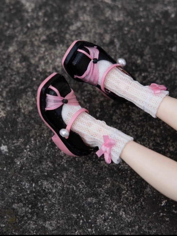 [IN STOCK] Leather Gift Blythe Mary Janes - Handmade Doll Shoes - ToastDoll