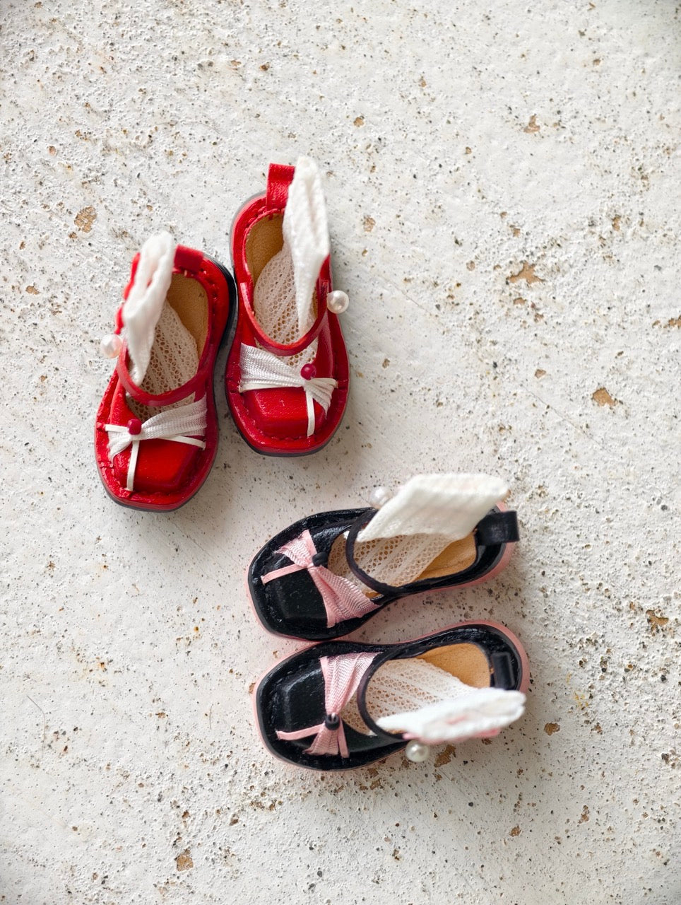 [IN STOCK] Leather Gift Blythe Mary Janes - Handmade Doll Shoes - ToastDoll