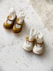 Vintage Round Toe Blythe Handmade Shoes | ToastDoll