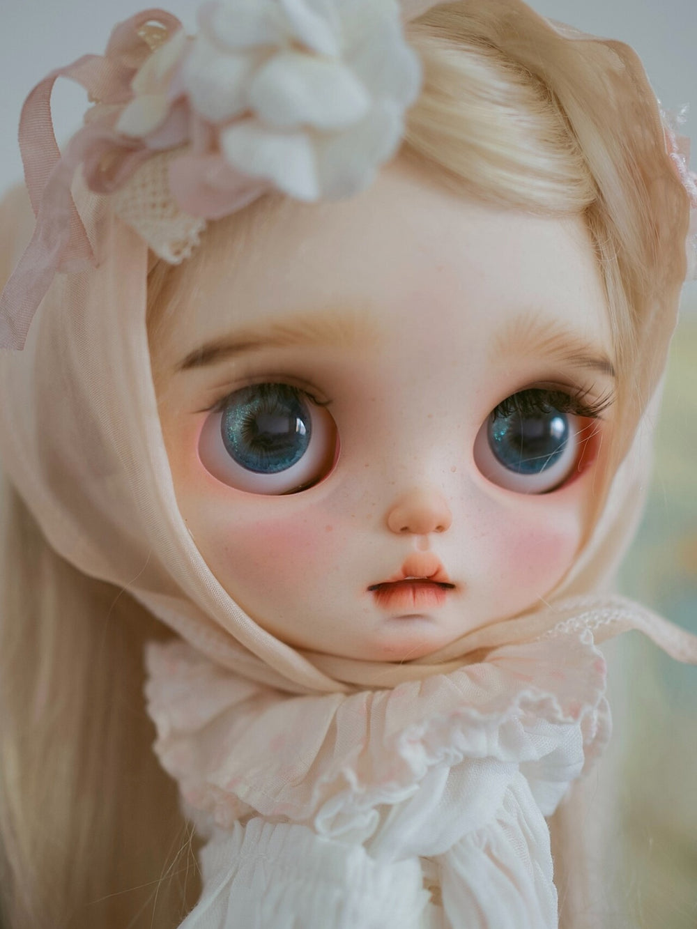 Lilygrace Custom Blythe OOAK Eyechips | ToastDoll