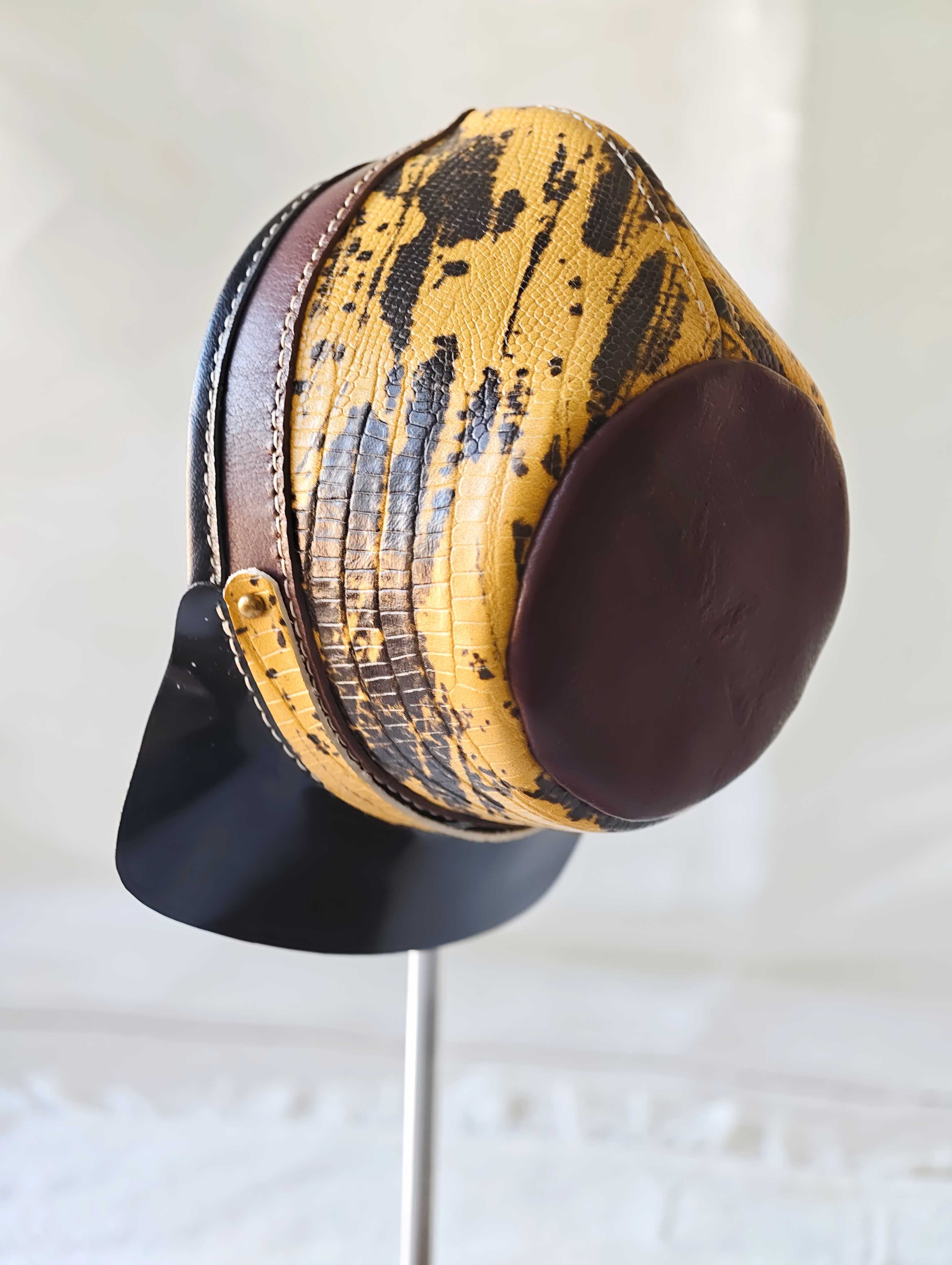 Handmade Blythe/BJD  Hat, Leather Baseball Hat