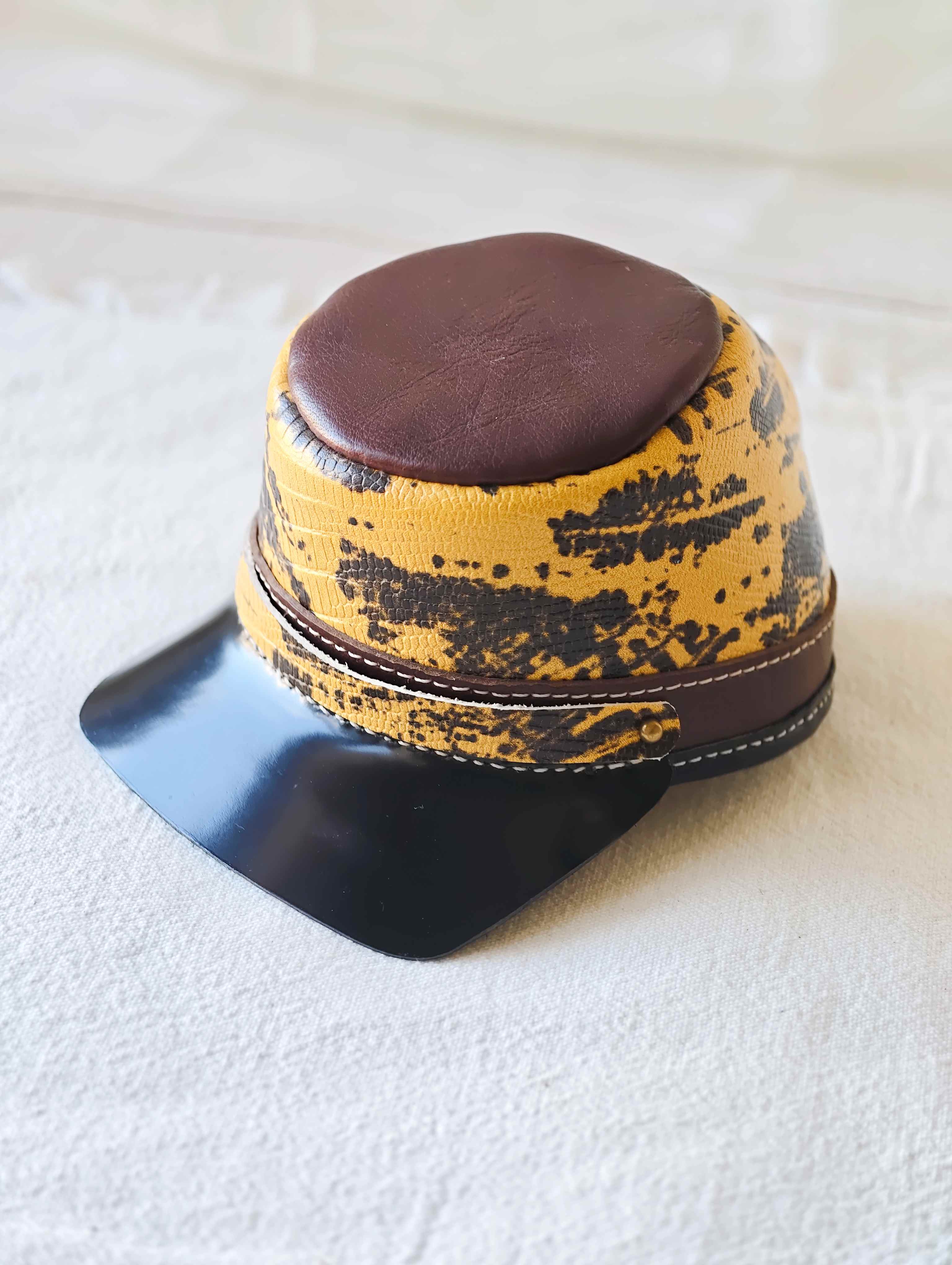 Handmade Blythe/BJD  Hat, Leather Baseball Hat