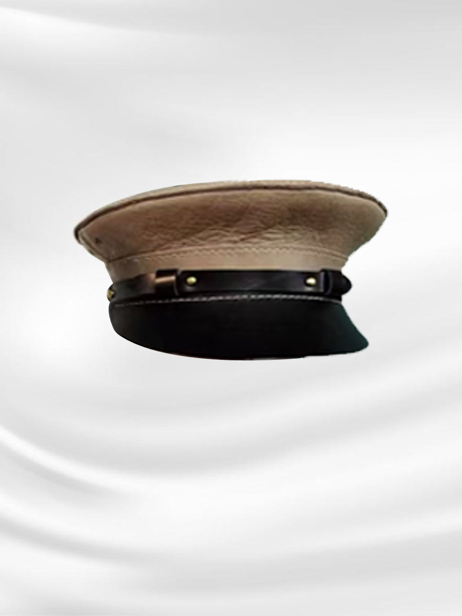 Handmade Blythe/BJD Hat, Leather Captain Hat