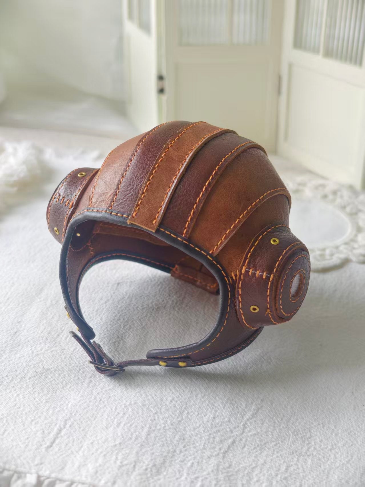 Handmade Blythe/BJD  Hat,Leather Aviator Hat